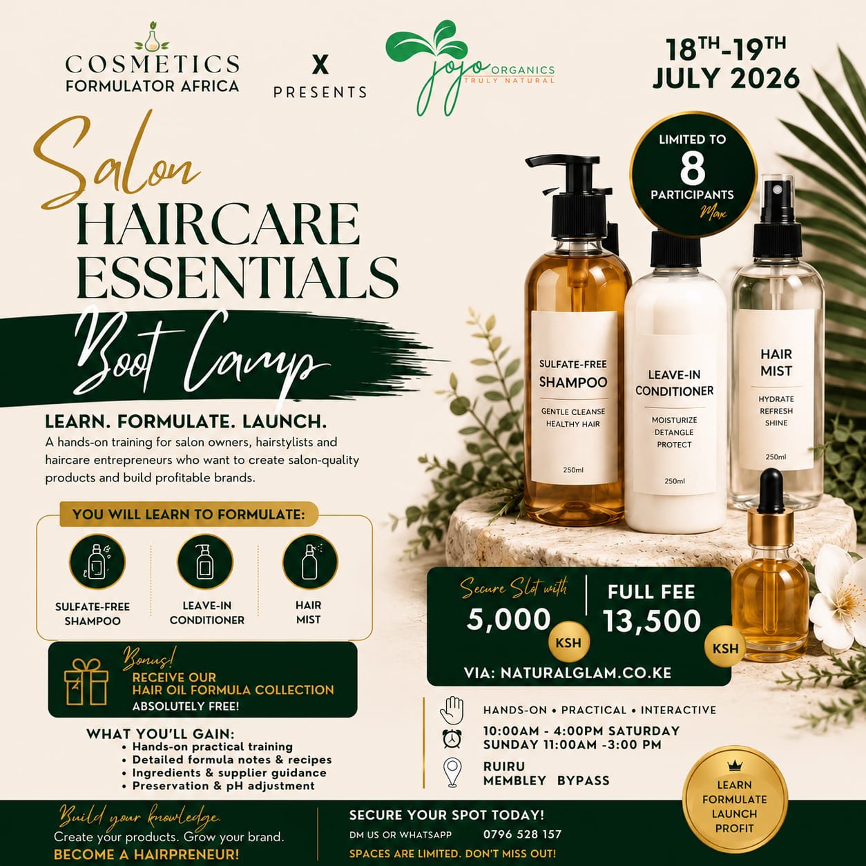 Salon Haircare Essentials Bootcamp